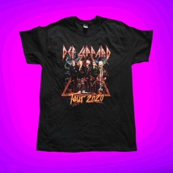 Men's Def Leopard 2020 Tour Band T-Shirt - Picture 3 of 3